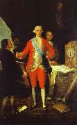 Francisco de Goya the Count of Floridablanca and Goya.